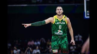 塔達斯 Tadas Sedekerskis - 2023 FIBA Basketball World Cup Highlights (LTU)