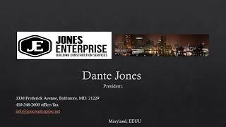 JONES ENTERPRISE LLC - Rehabilitation of a historic properties 1903'