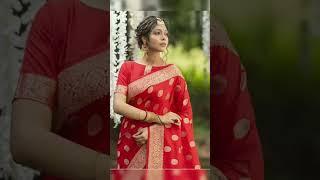 new kanjivaram saree 2024||red colour kanjivaram saree||new collection