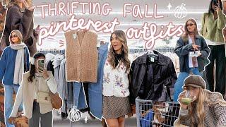 THRIFTING MY FALL PINTEREST BOARD  bc we’re going back to Canada y’all 