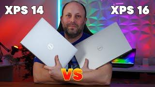 Dell XPS 14 vs 16 Comparison - Size vs Power!
