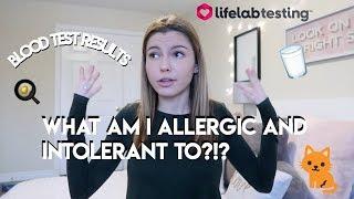 MY FOOD ALLERGY TEST RESULTS?!? | LifeLab Testing