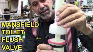 Easy Mansfield Toilet Flush Valve Gasket Repair, Replace Seal, Handle Fix