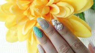 [미대의 네일컬렉션]24화_니트네일아트 / knitwear Nail Art/ニットネイルアート/切美甲