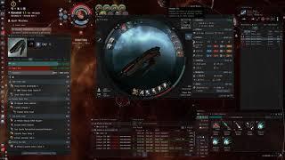 EVE Online - Anomic Base Guristas (Wyvern Supercarrier) vs Ikitursa