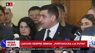 LASCONI INTERVINE ÎN SCANDALUL SIMION - RUSIA. Știri B1TV_ 14 NOV. 2024