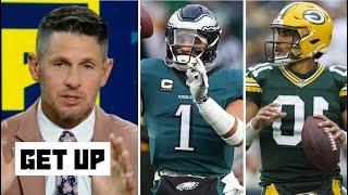 GET UP | Green Bay Packers the Biggest threat to Philadelphia Eagles in NFC! - Dan Orlovsky claims