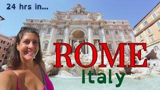 24 Hours In Beautiful ROME ITALY!