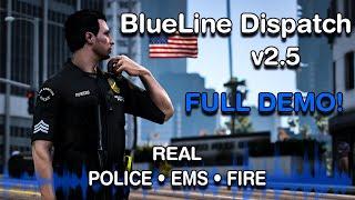 BlueLine Dispatch v2.5 - Most Realistic Dispatch for GTA 5 LSPDFR