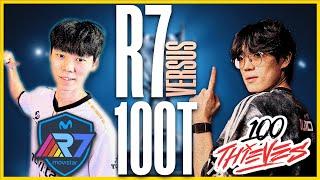 100T VS R7 WORLDS 2024 PLAYINS | JANKOS EFFECT STRIKES AGAIN