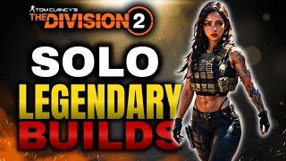 The Division 2 - BEST SOLO PvE Builds For Legendary Missions! (2024)