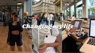 Changing my life in 6 months vlog  ep 1| productive, gym routine, working from home, running errands