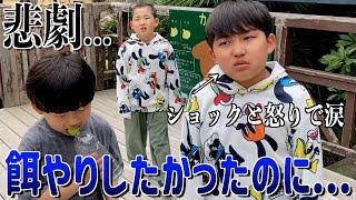 飼育員はなぜ教えてくれないの？楽しみにしてた餌やりが出来ず、落ち込む長男。