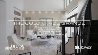 The Colonnade Grande Contemporary Model Home at Boca Bridges in Boca Raton, Florida | GL Homes