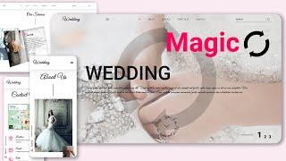 Elegant Wedding Website: HTML, CSS, JavaScript & Bootstrap Magic! 