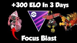 +300 ELO IN 3 DAYS NUKING UNSUSPECTING OPPOENTS WITH TAPU LELE  Master League FT Ho-oh & Tapu Bulu