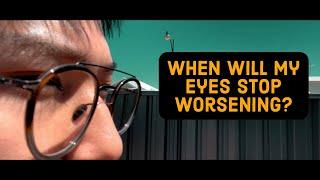 When will my eyes stop worsening? | Myopia progression