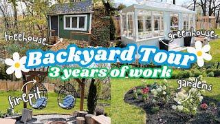 GARDEN TOUR! 3 years of backyard projects(with before & afters!!) | aspenackley