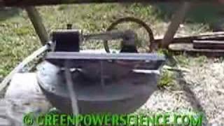 SOLAR POWER STEAM ENGINE 2 FRESNEL LENS GREENPOWERSCIENCE