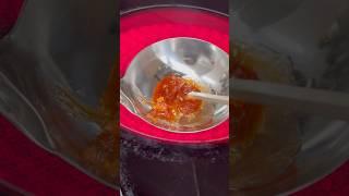 떡볶이 맛 사탕으로 달고나 만들기
