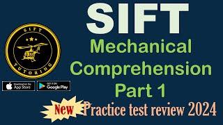 SIFT Mechanical Comprehension - Practice test Review 2024 - Part 1 #siftmechanicalcomprehension