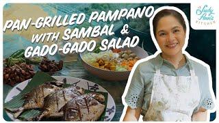 Pan-Grilled Pampano with Sambal and Gado-Gado Salad | Judy Ann's Kitchen