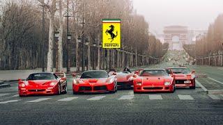 Ferrari Five In Paris | SONY FX3