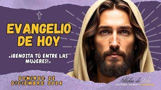 Evangelio de Hoy Domingo 22 Diciembre 2024 | Palabra de Vida | San Lucas 1, 39-45