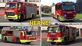 [NEU- & SONDERFAHRZEUGE!] - Einsatzfahrten der Feuerwehr HERNE Feuerwache 1