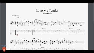 Love Me Tender - Guitar Pro Tab