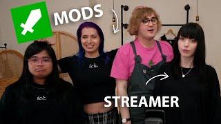 She invited discord mods to her house...
