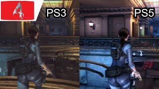 Resident Evil Revelations PS3 vs PS5 Graphics Comparison