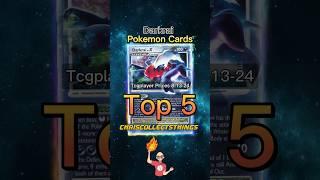 Top 5 RAREST Darkrai Pokémon Cards  #shorts #darkrai #pokemontcg