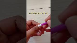 How to prep Nails before applying Nail Wraps