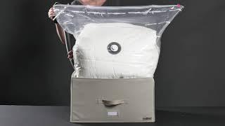 Rigid duvet vacuum storage boxes | Compactor ®