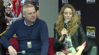 Thomas Craig & Helene Joy (Murdoch Mysteries) Interview Birmingham