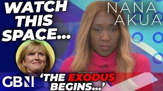 'The EXODUS begins!': Nana Akua WARNS Brits of MORE Labour resignations after Rosie Duffield exit