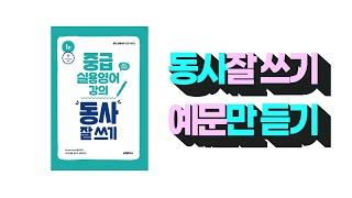 예문만 듣기: 중급 실용영어 강의 동사 잘 쓰기 편