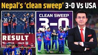 NEP vs USA : Nepal complete historic whitewash, defeat US by 8 wickets in Dallas