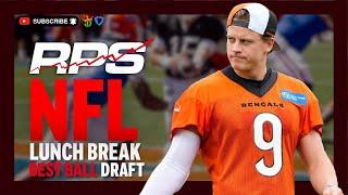 DraftKings Best Ball Draft | The Dinner Special | 7/31 - NFL DFS Strategies, Picks, Advice