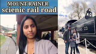 100 సంవత్సరాల క్రితం నాటి రైలు లో ప్రయాణం# mount rainer science rail road#washington  #america#usa