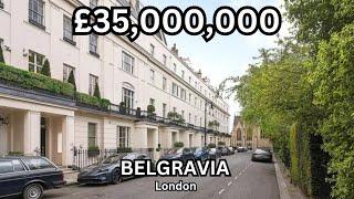 £35,000,000 Belgravia Townhouse w Mews, Pool, Spa, Gym | London Real Estate