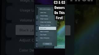 Change THIS Setting On Your New 2023 LG G3 & C3 OLED TV