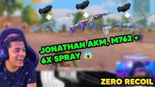 Jonathan AKM ,M762 + 6X Spray  | Zero Recoil | God or What ? | 2021 |