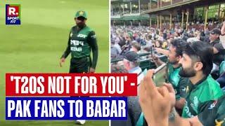 Babar Azam BRUTALLY TROLLED by Pakistan Fans During Second T20I vs Australia at Sydney