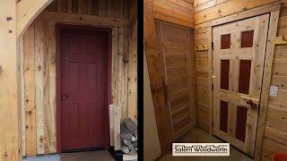 Making traditional solid wood frame and panel doors with mortise and tenon joinery.