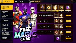 Claim Free Magic Cube In Fire Fire| Free Fire Free Magic Cube | Free Fire New Event