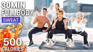 [체지방 삭제️] 총합 1500만 운동 유튜버와 땀폭발 30분 전신 운동 | 30MIN FAT BURNING WORKOUT with @shaketwins@team1llusion