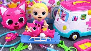 18 Minutes Satisfying Unboxing Pinkfong Doctor First Aid Set, Disney Minnie Collection | Fun Toys