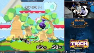 STS7   Iori Peach, Falco vs 2KrunkVillain Sheik   Melee Winners Finals